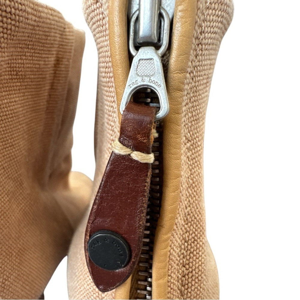 Rag & Bone Newbury Ankle Bootie In Camel Canvas S… - image 5